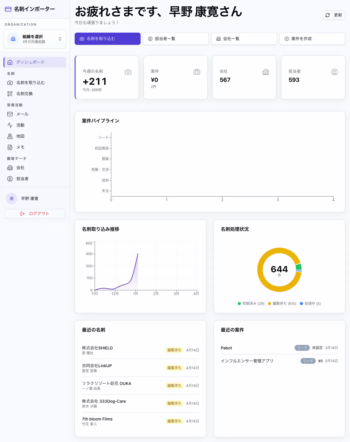 名刺インポーター for HubSpot
